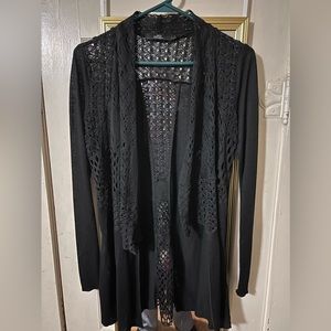BKE boutique black cardigan